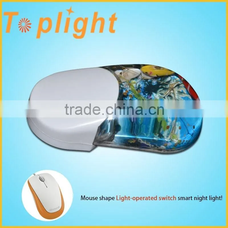 Novelty kids gift Mouse shaped LED Night Light Dimmable
