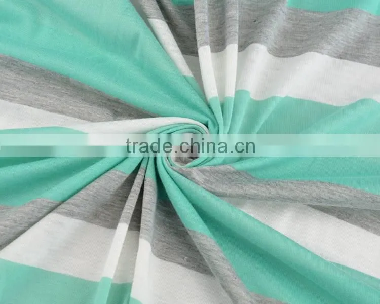 Jiufan textile polyester custom printed spandex fabric