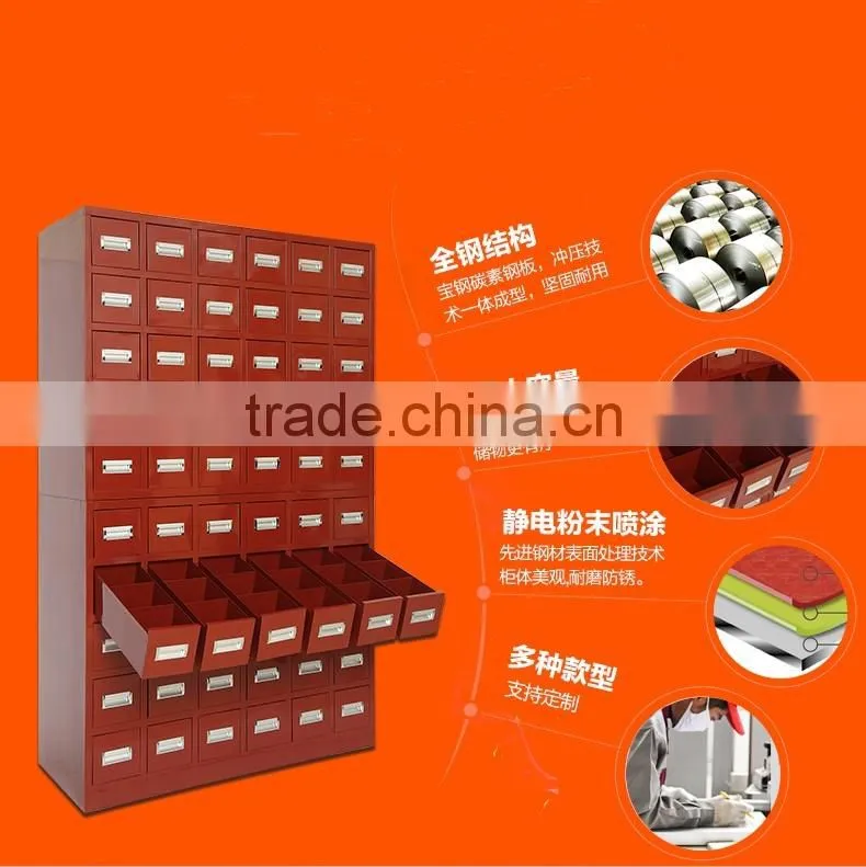 Made in china Hospital antique chinese medicine cabinet