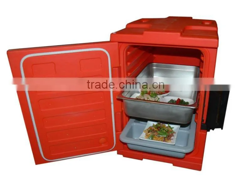 Front Loading Plastic Insulated Food Container