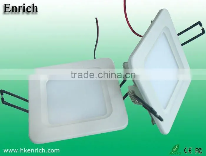 IP20 4.8W 100*100mm Ultra thin decorative acrylic wall panel