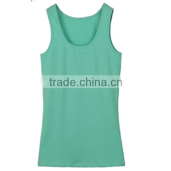 2014 Custom Cotton Sport Tank Top for Women (lyt-040009)