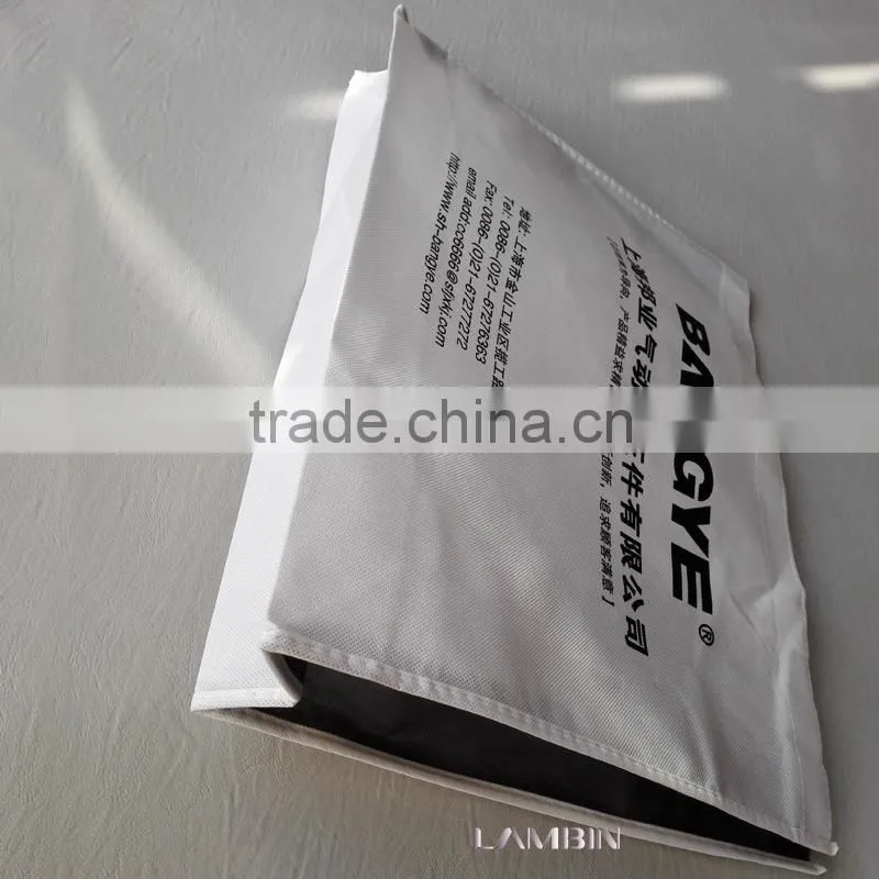 Bag factory manufacture non-woven fabric bag for company product advertisement