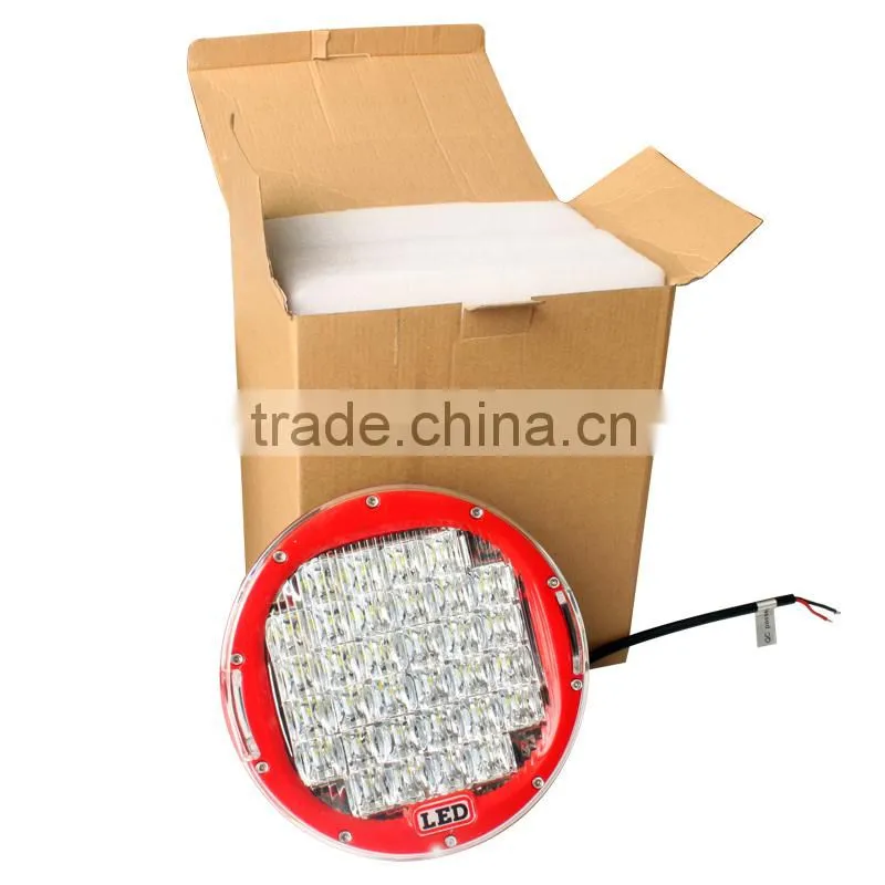 9 inch headlight 9-36v dc flood /spot 96w 35pcs*5w LEDs 160w led driving light