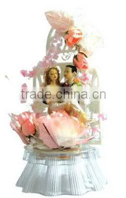 Roman Wedding Cake Topper Figurine Loving Wedding Couple Figurine