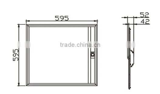 Jizhong High Quality LED Panel Light 600*600mm