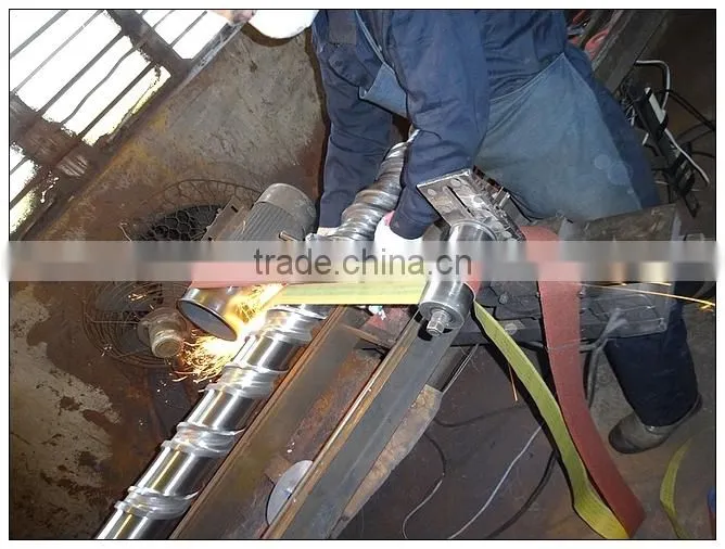rubber screw barrel