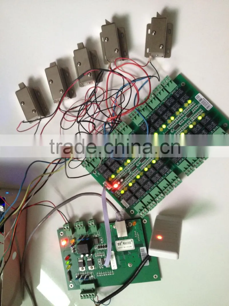 Cabinet lock control board