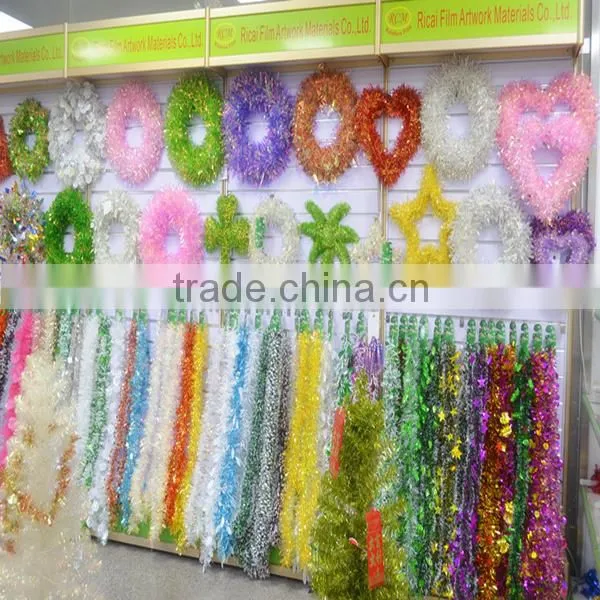 2015 Newest Colorful Metallic Star Gift Ribbon Bow