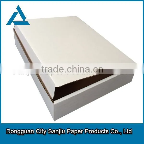 FACTORY ONE COLOR LOGO PRINTING BROWN CORRUGATED BOX FOR SHIPPING