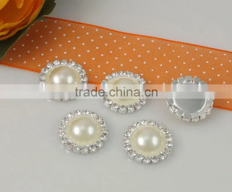 Top Seller Round Flatback Wholesale Crystal Buttons for Garment 2308AP03