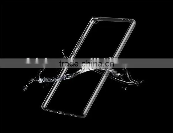 For Huawei P8 Max Ultra Thin TPU Case , Soft Clear Tranparent Crystal Gel Silicone Back Cover Case For Huawei P8 Case