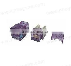 Cat5e UTP Keystone Jack 90 degree,110 type