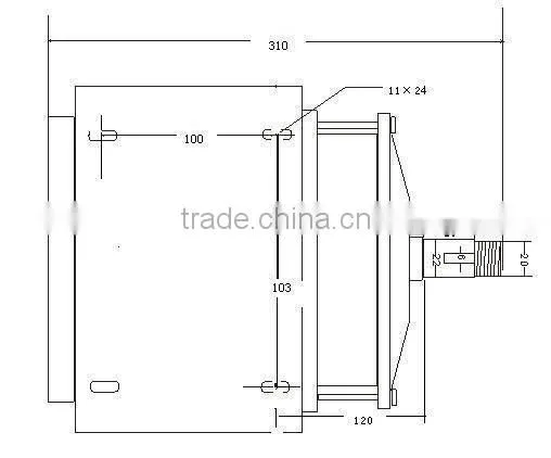 60VDC brushless motor