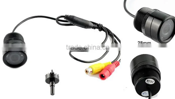 Parking Universal Reverse Cameras,black waterproof car security camera for universal cars