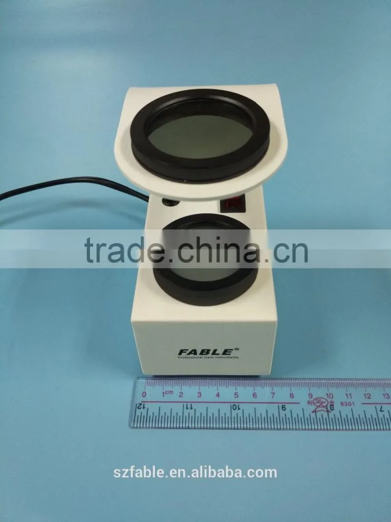 Nice Appearance and Excellent operate Table Polariscope with Interference Sphere for Identifying Abnormal birefringence of Gem
