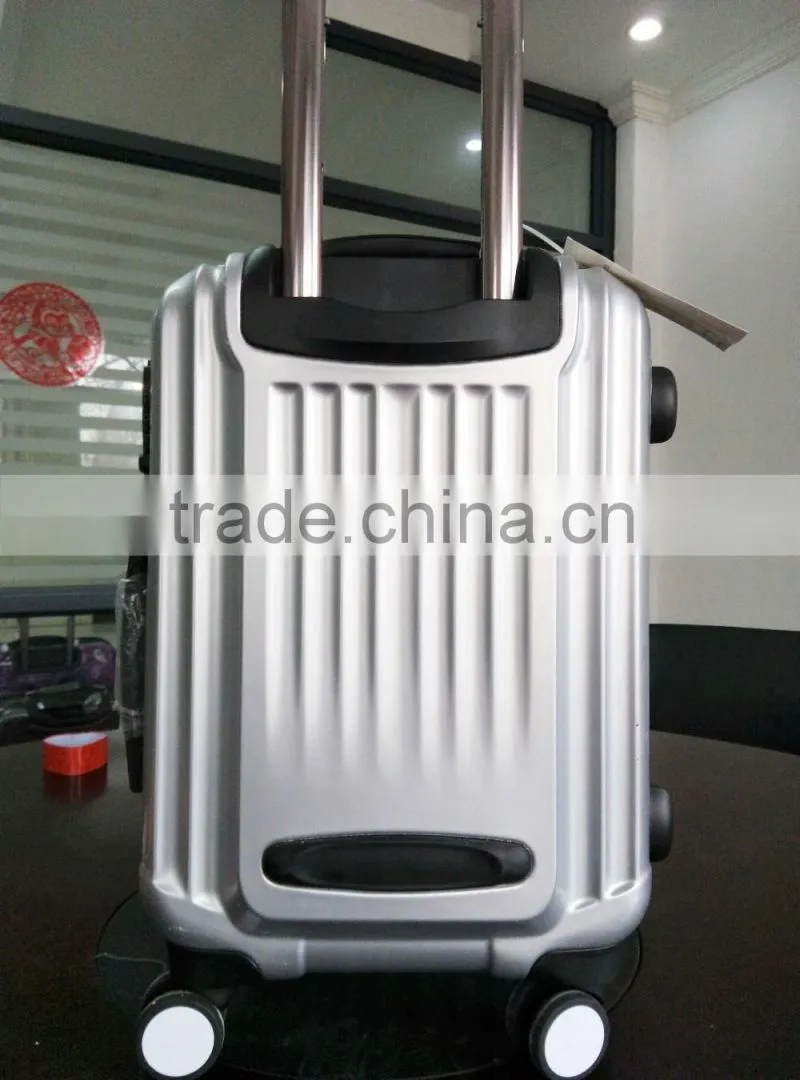 Business Quality Vintage ABS+PC Bright colorful trolley luggage set