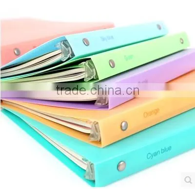 Many Colors Wholesale Notebook Paper Loose Leaf Notebook