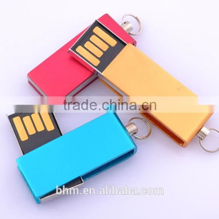 New products mini usb disk usb memory stick, swivel usb flash drive with logo custom