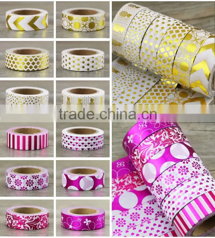 Colorful foil paper tape wholesale direct buy from china