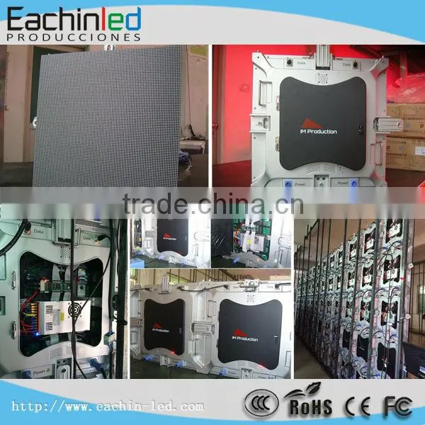 P6 indoor die-cast aluminum led display / die cast aluminum cabinet