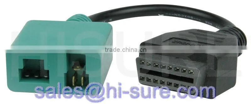 J1962 OBD cable Female to 6P cable for obd2 scanner for isuzu truck