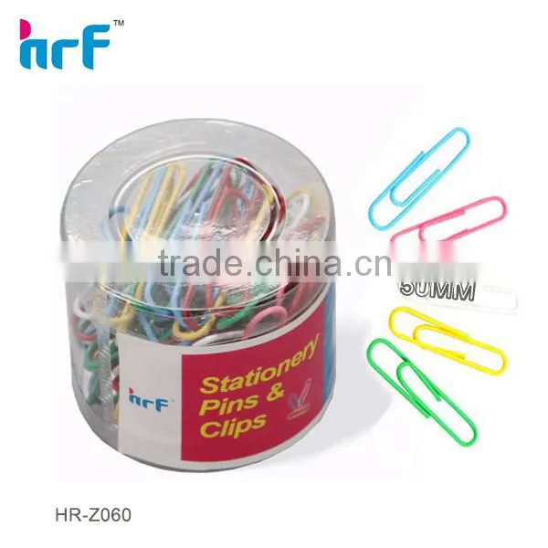 25mm Plastic Coated Paper Clip Set