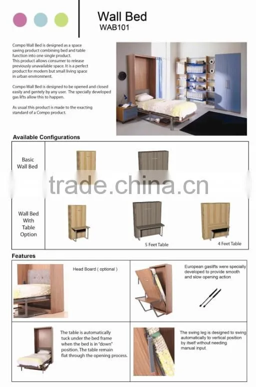 fold away bunk bed mechanism