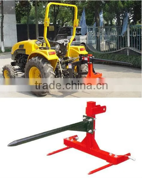Tractor attachment 3 Point bale spear