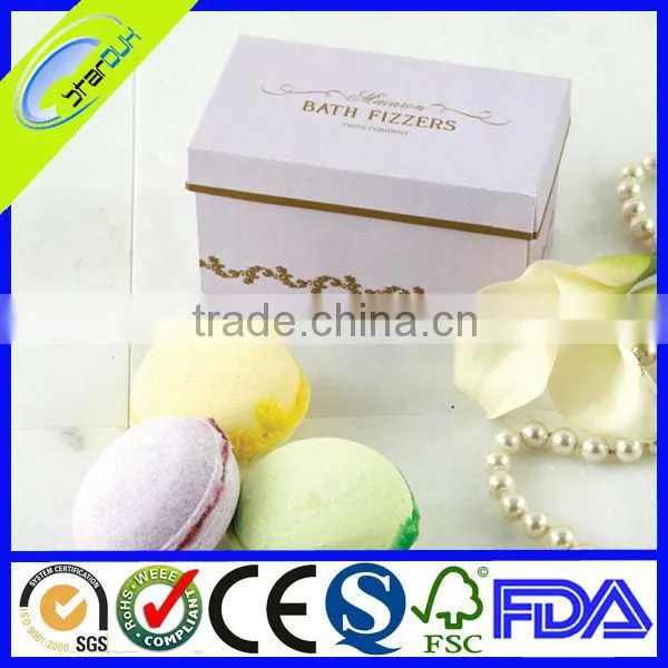 mini custom round macaron packaging box