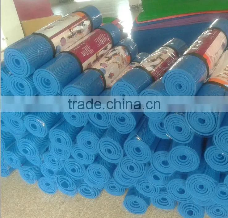 Wholesale Cheap Custom Eco Washable NBR Anti-slip Yoga Matt