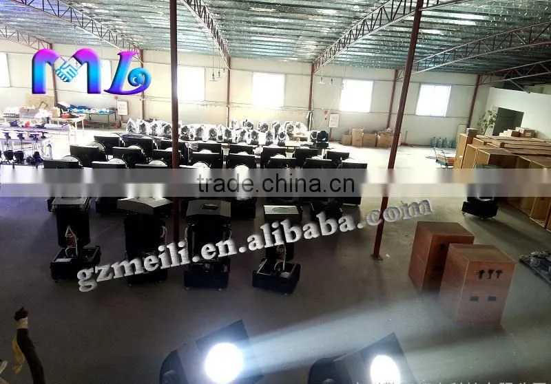 outdoor moving head changing color search lighting