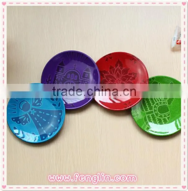 High quality colors melamine dish