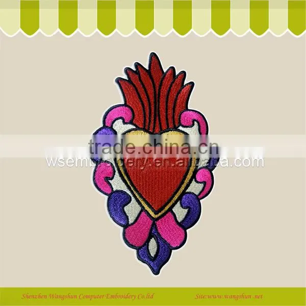 2014 Hot Sale Round Customed Embroidery Badge