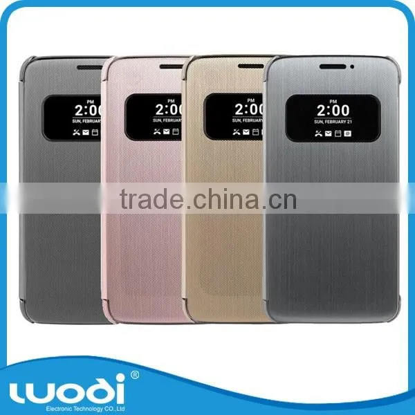 Hot Selling Quick Window View Flip Protective Cover Case for LG G5