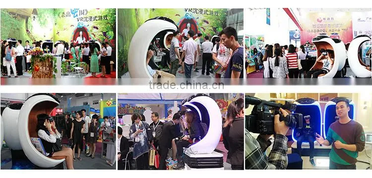 2015 Hot Sale Electric Motion Platform Low Cost Big Profit 9d Vr Egg Cinema