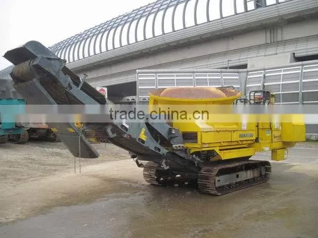Used Mobile Wood Chipper Komatsu BR120T<SOLD OUT>