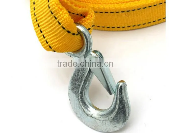 polyester car tow rope from manufacture / snatch strap / Tow strap cable rope