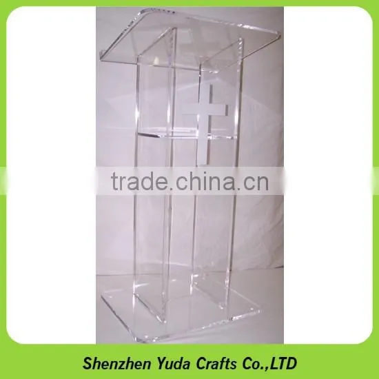 Church Plexiglass Prodium Acrylic Church Pulpit Plexiglass Church Desk