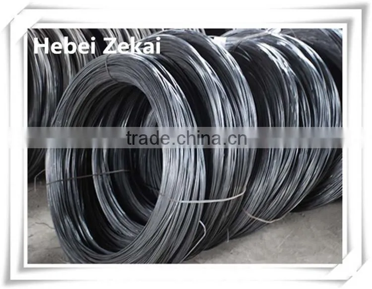 BWG 16 black annealed iron binding wire in hgh quality for export to India