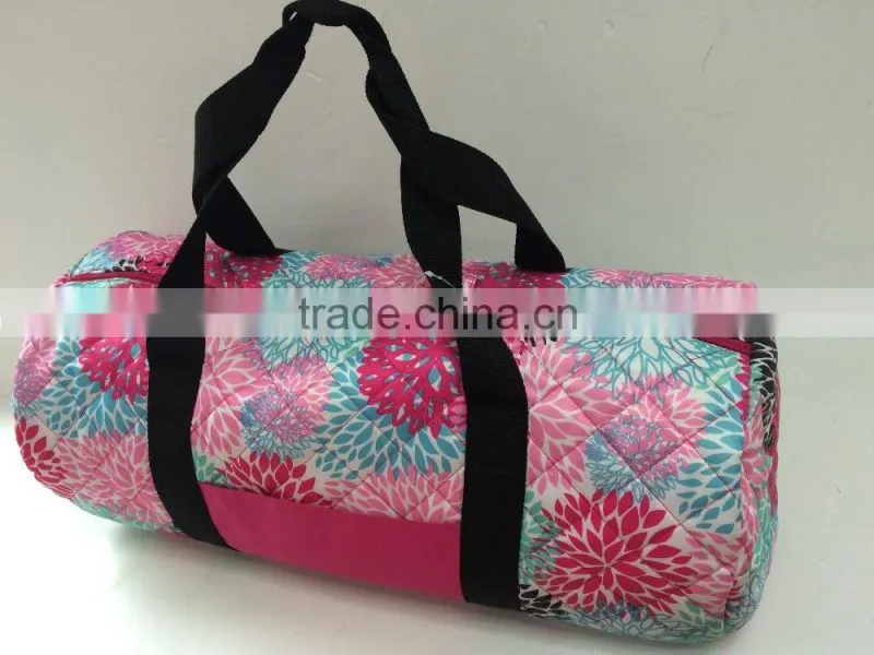 Cheap and hot sale Printed polyester travel bag