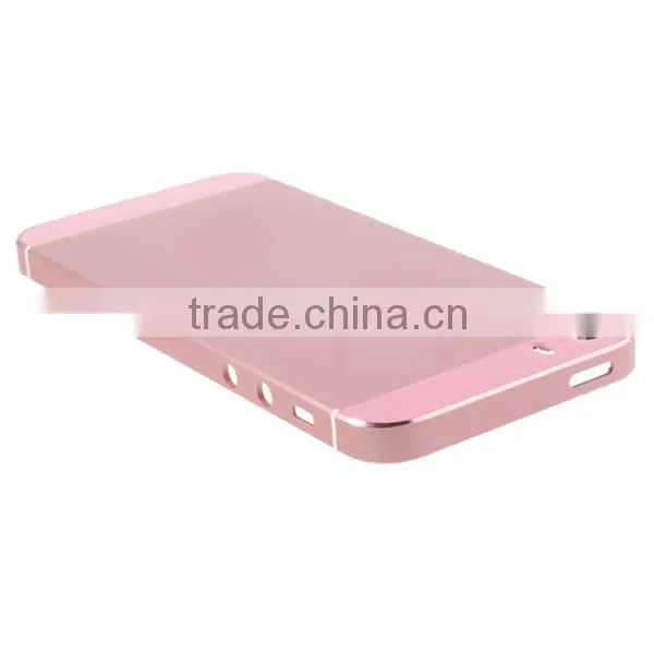 pink metal housing for iphone 5s housing