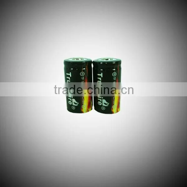 Factory directly sale, TrustFire 3.7Volt 880mAh 16340 Protected high recycle rechargeable battery holder from original factory