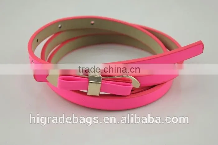 ladies fashion belt display with so many colors
