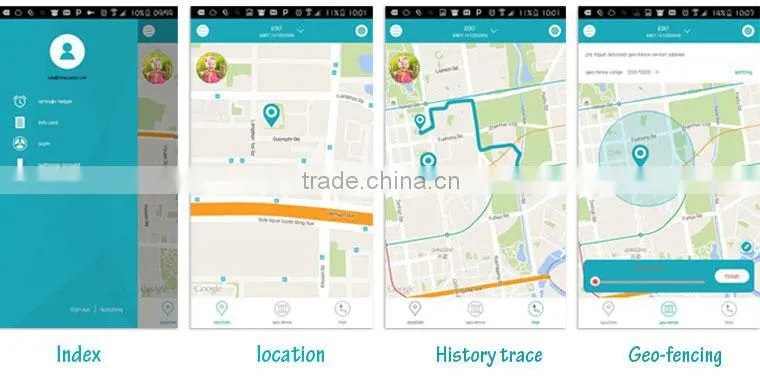 cheap personal gps tracking devices for kids elder tracker produced by Sinocastel