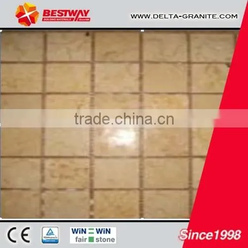 calacatta vein white marble&mosaic
