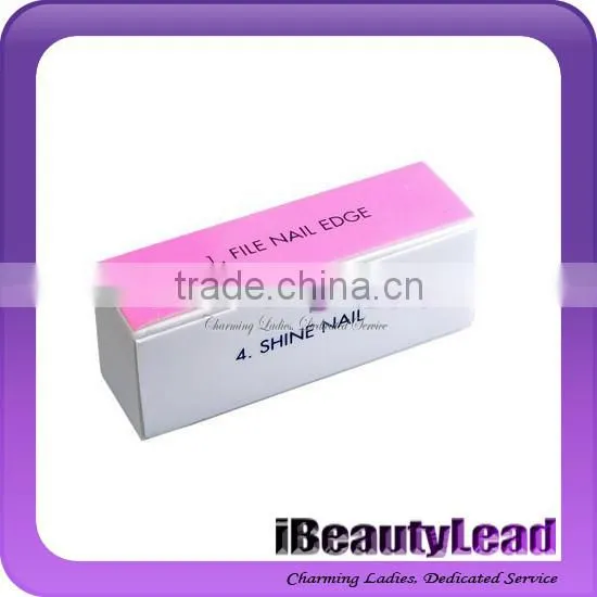 hot sale 4 sides nail sanding file nail buffer block for manicure and pedicure