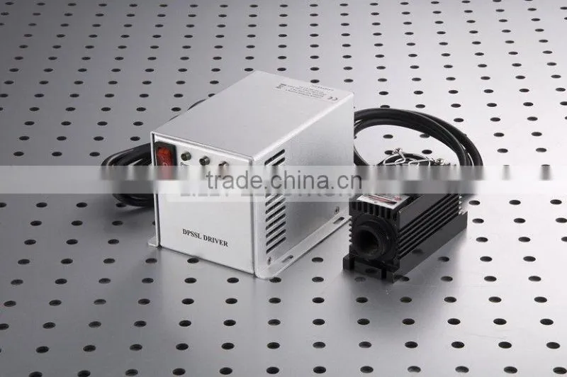 Lab Lasers 100mw 671nm Red Laser Dot Diode Module + TTL Modulation 0-30KHZ + TEC Cooling + Power Supply Lab Type LSR-PS-IIS