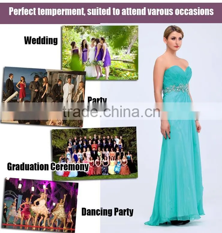 Sexy formal chiffon off shoulder bead evening dresses china