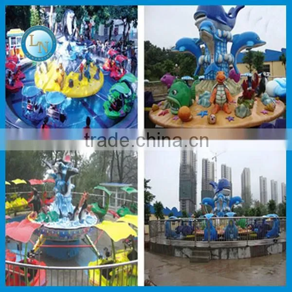 Playground equipment shark island ride!!!Amusement park ride fairground attraction shark island for sale